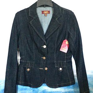 Tailored Denim Jacket NWT | Perfect for Spring
